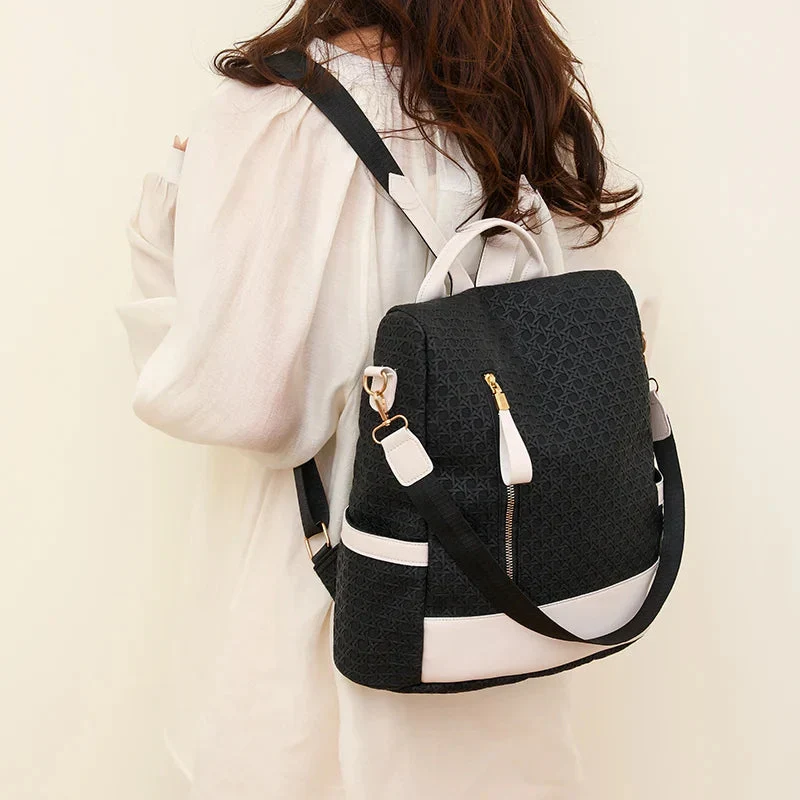 Sac à Dos Sécurisé Femme | Fermeture Antivol Dorsale