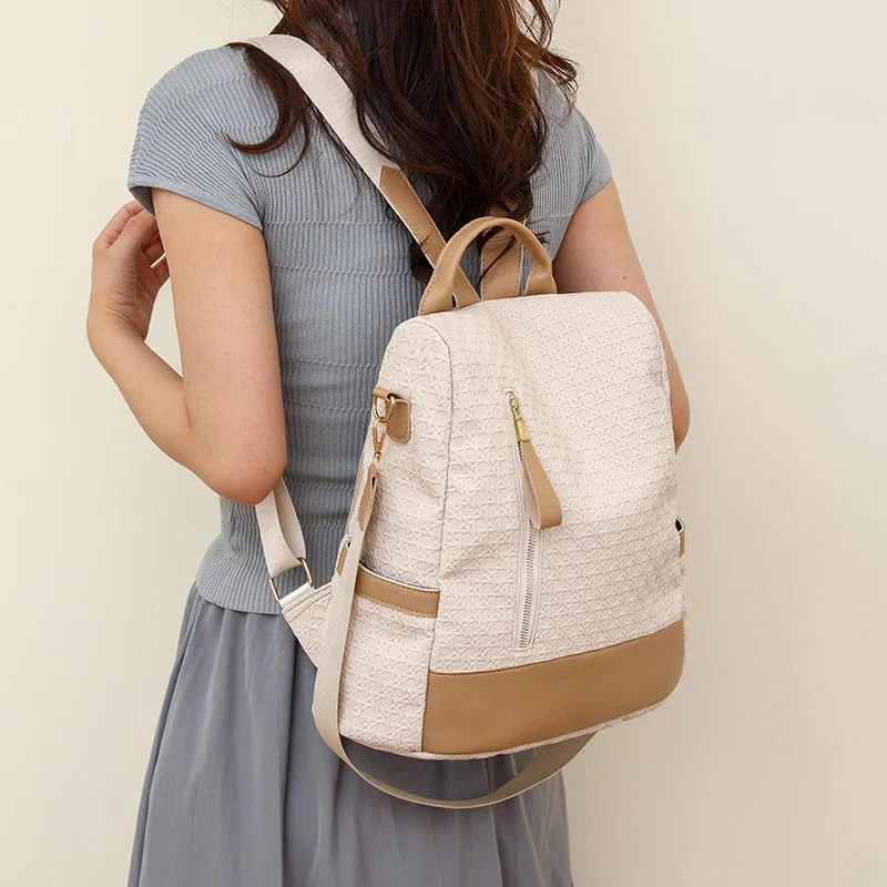 Sac à Dos Sécurisé Femme | Fermeture Antivol Dorsale