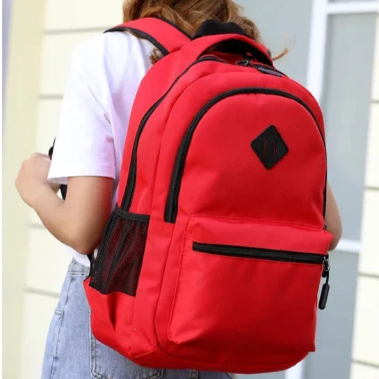 Sac à Dos Scolaire 2 Compartiments | Tissu Imperméable et Léger