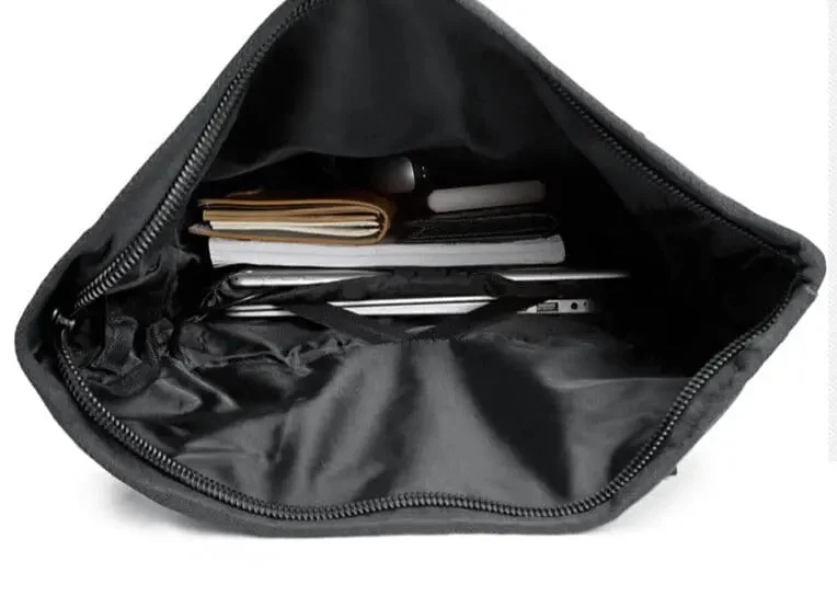 Sac à Dos Roll Top Usb | Grande Capacité et Port Intégré