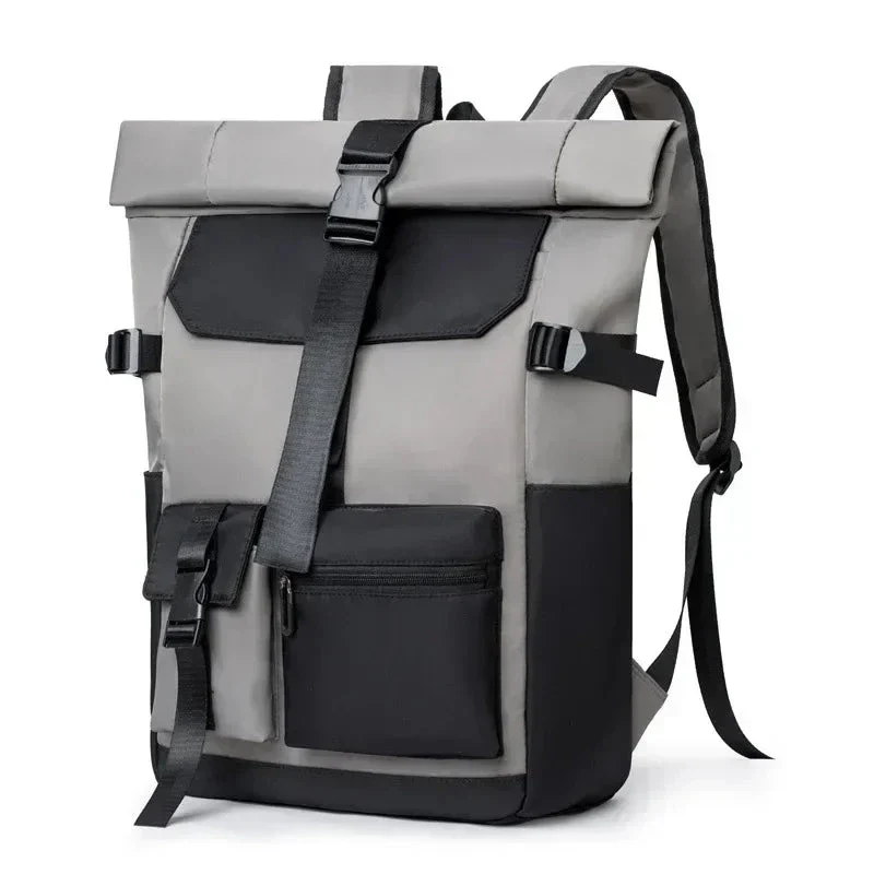Sac à Dos Roll Top Urbain | Grande Capacité Ajustable