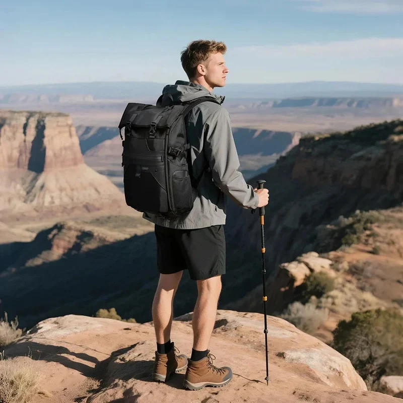 Sac à Dos Roll Top Homme | Taille Ajustable Sécurisée