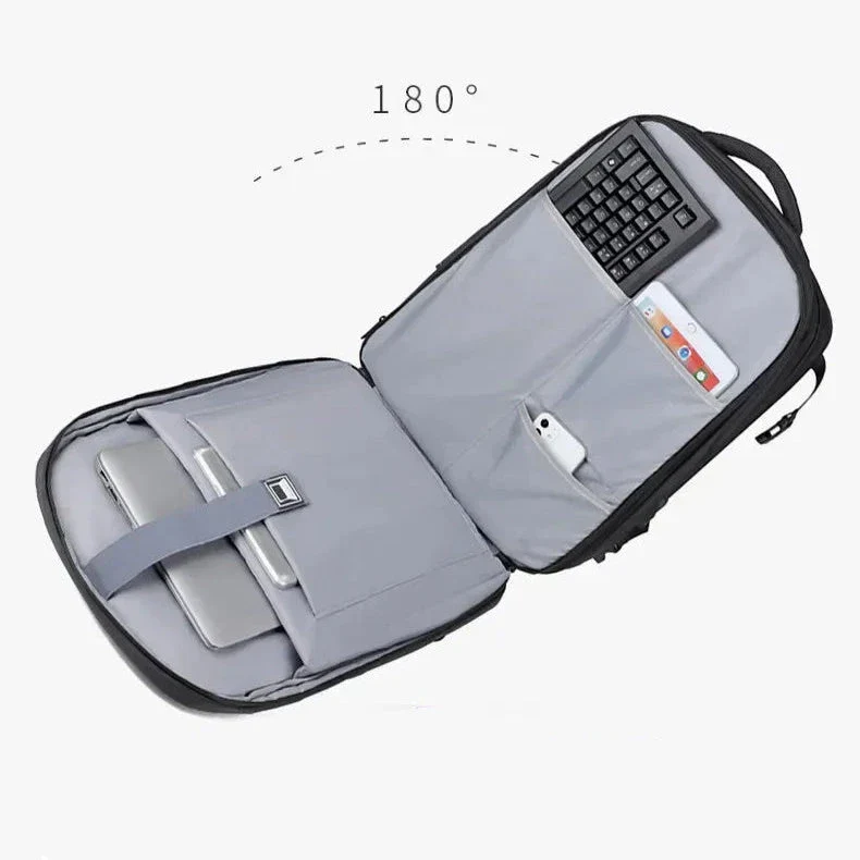 Sac à Dos Rigide Sécurisé | Coque Anti-Choc et Serrure Code