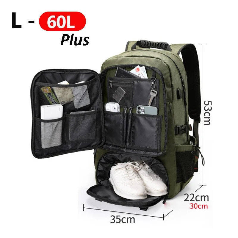 Sac à Dos Randonnée Spacieux | Polyester Résistant à l'eau