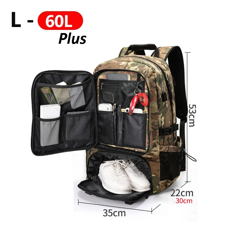 Sac à Dos Randonnée Spacieux | Polyester Résistant à l'eau