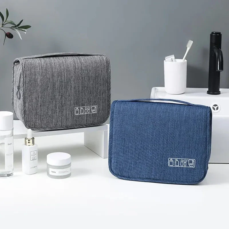 Trousse de Toilette Voyage Suspendue | Crochet Intégré Pratique