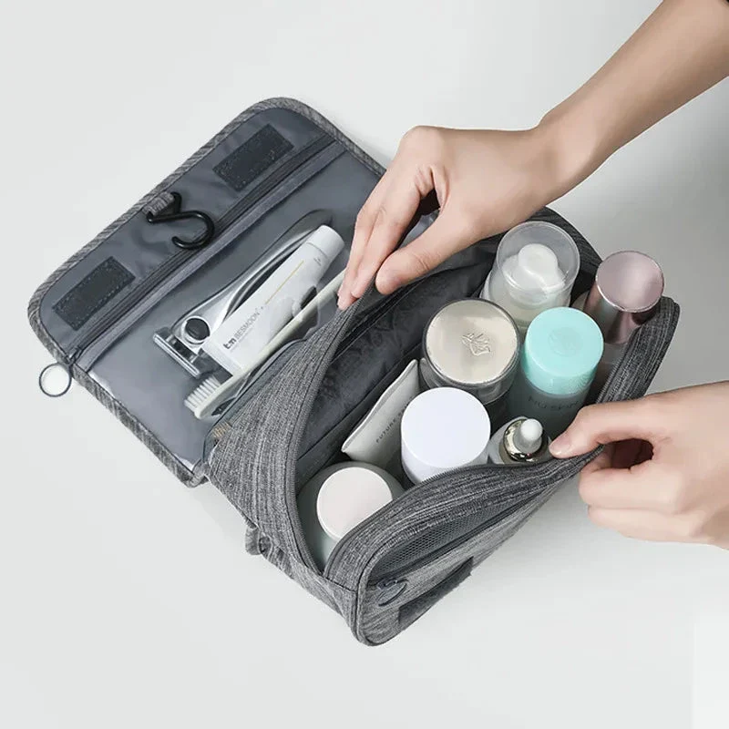 Trousse de Toilette Voyage Suspendue | Crochet Intégré Pratique