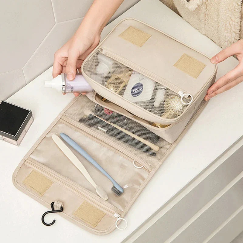 Trousse de Toilette Voyage Femme | Tissu Oxford Résistant