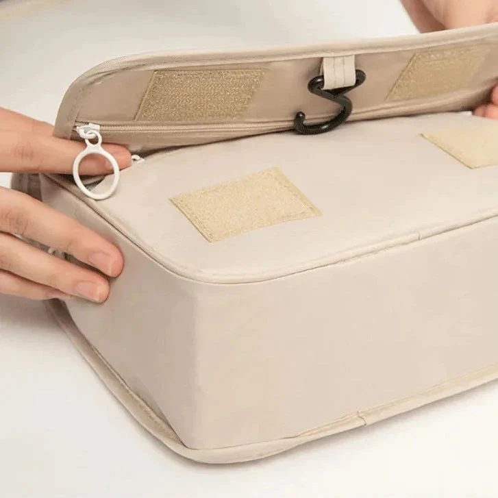 Trousse de Toilette Voyage Femme | Tissu Oxford Résistant