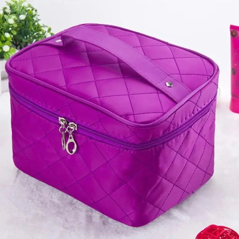 Trousse de Toilette Voyage Femme | Grand Compartiment Matelassé