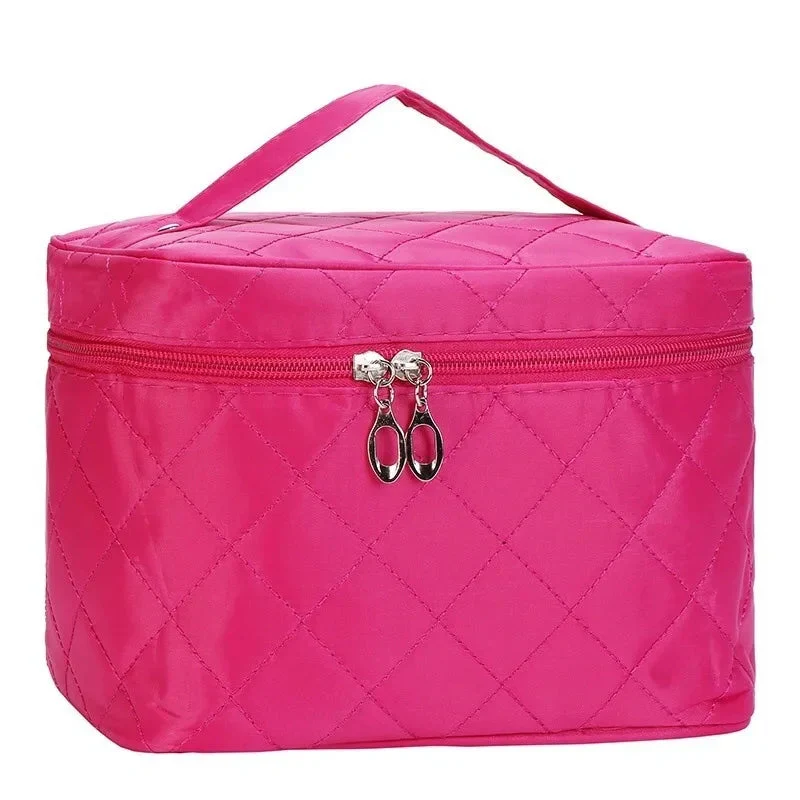 Trousse de Toilette Voyage Femme | Grand Compartiment Matelassé