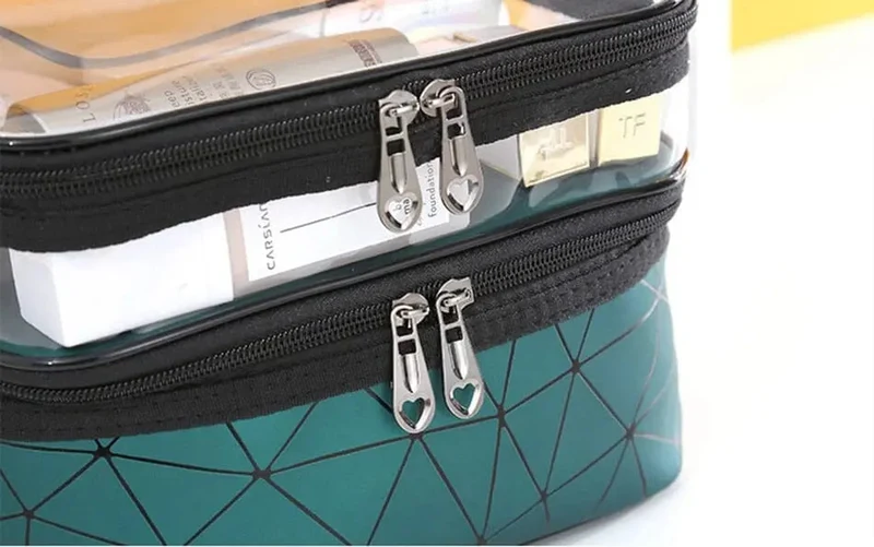 Trousse de Toilette Voyage Femme | Deux Compartiments Pratiques