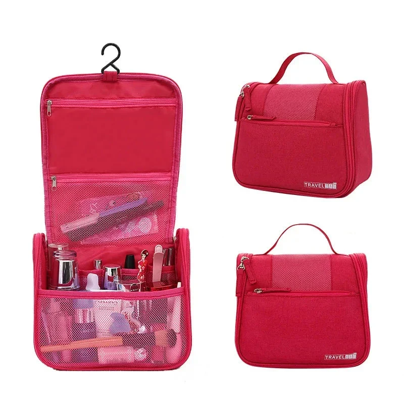 Trousse de Toilette Voyage Femme | Crochet Intégré Suspendable