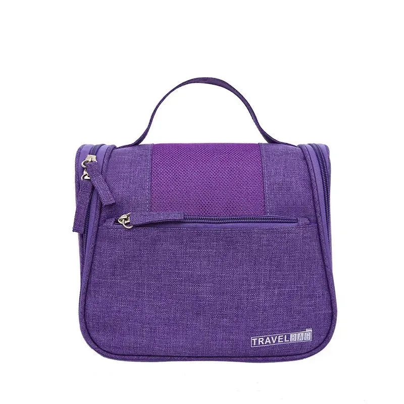 Trousse de Toilette Voyage Femme | Crochet Intégré Suspendable