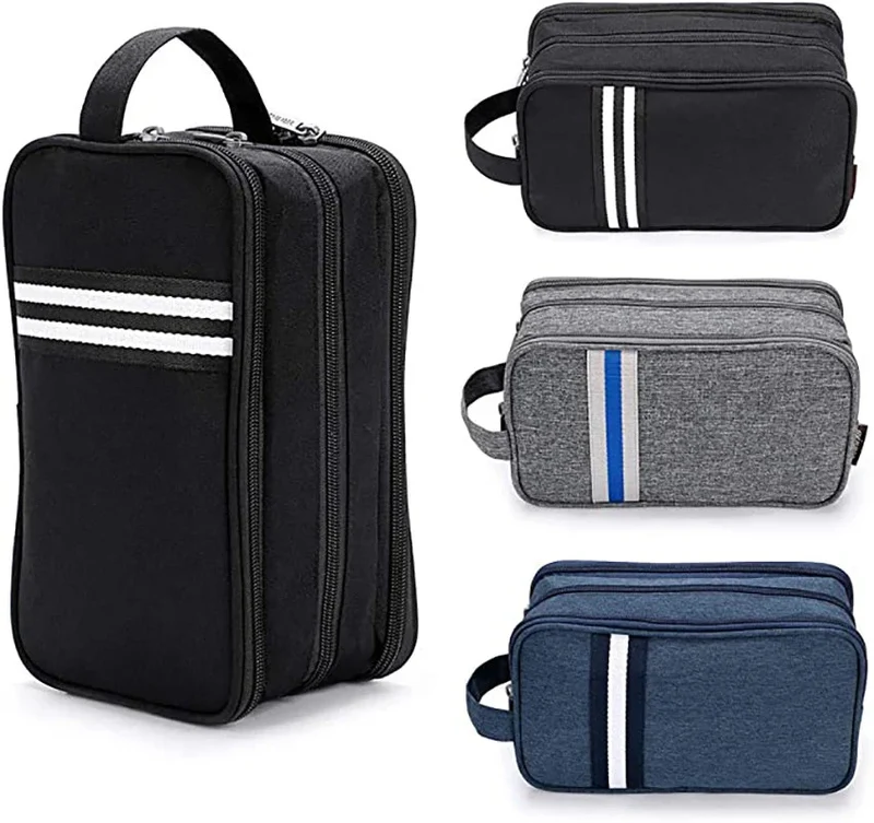 Trousse de Toilette Voyage Compartiments | Nylon Résistant et Pratique