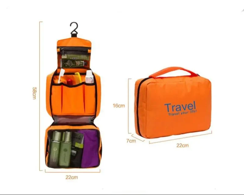 Trousse de Toilette Suspendue | Nylon Waterproof Voyage