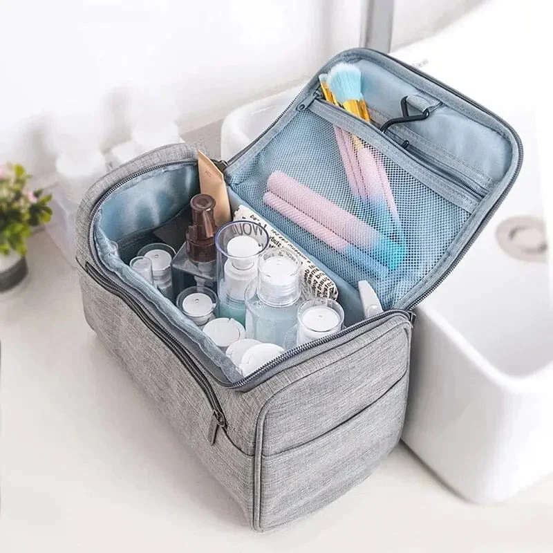 Trousse de Toilette Suspendue | Crochet Pratique Voyage
