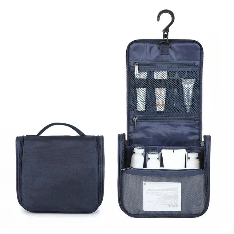 Trousse de Toilette Suspendue | Crochet et Compartiments Pratiques