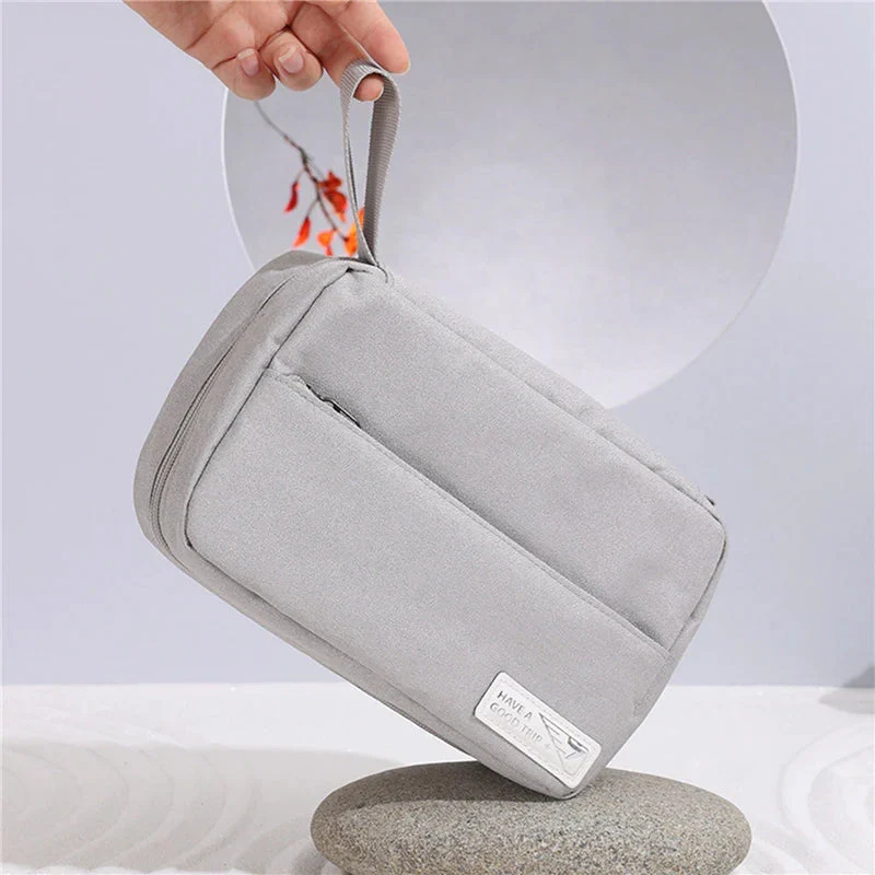 Trousse de Toilette Suspendue Voyage | Pliable avec Crochet Pratique
