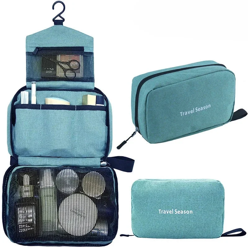 Trousse de Toilette Suspendue Voyage | Crochet Pratique et Résistant