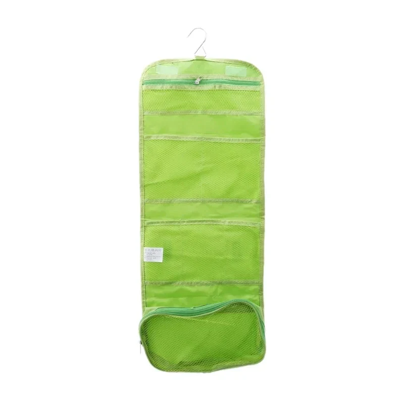 Trousse de Toilette Suspendue Dépliante | Compartiments Multiples Tissu Oxford