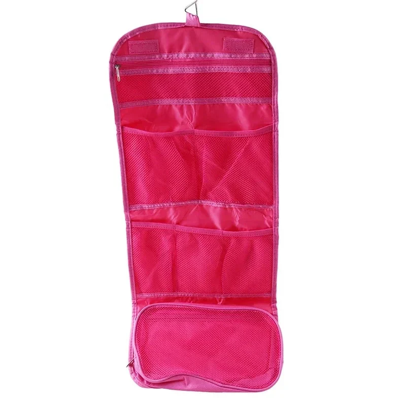 Trousse de Toilette Suspendue Dépliante | Compartiments Multiples Tissu Oxford