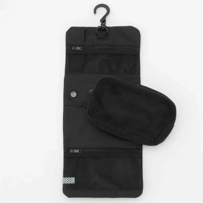 Trousse de Toilette Pliable Crochet | Compacte Polyester Voyage