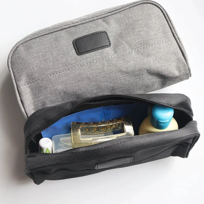 Trousse de Toilette Personnalisée | Initiales et Zip Nylon
