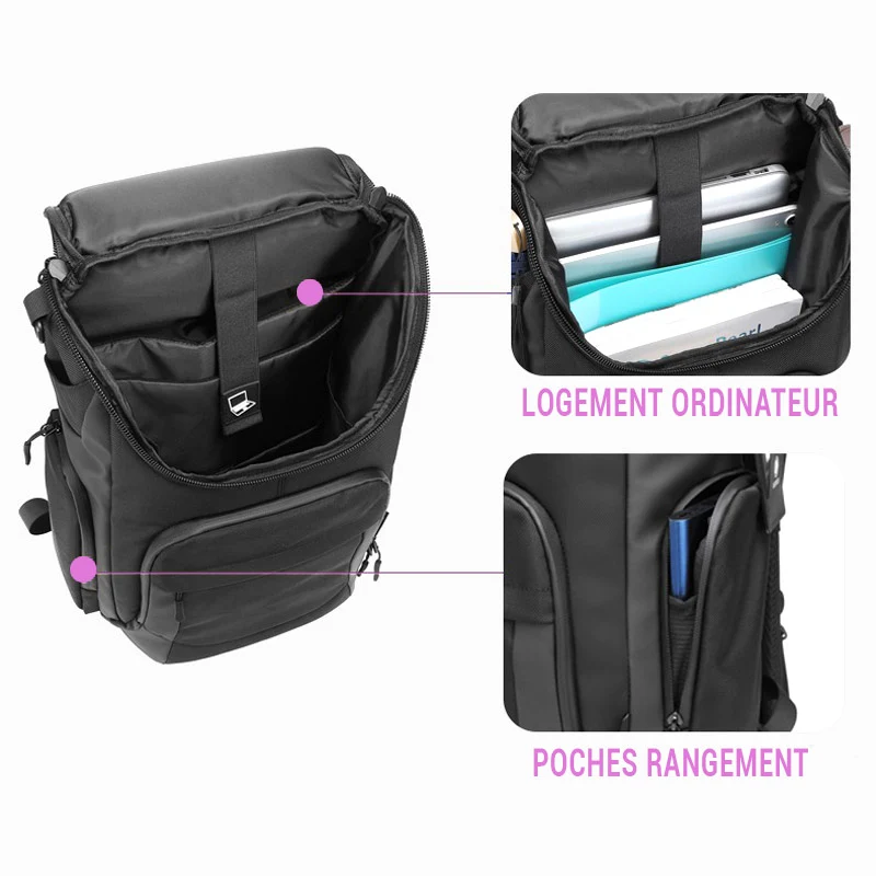 Ozuko sac à dos de voyage femme