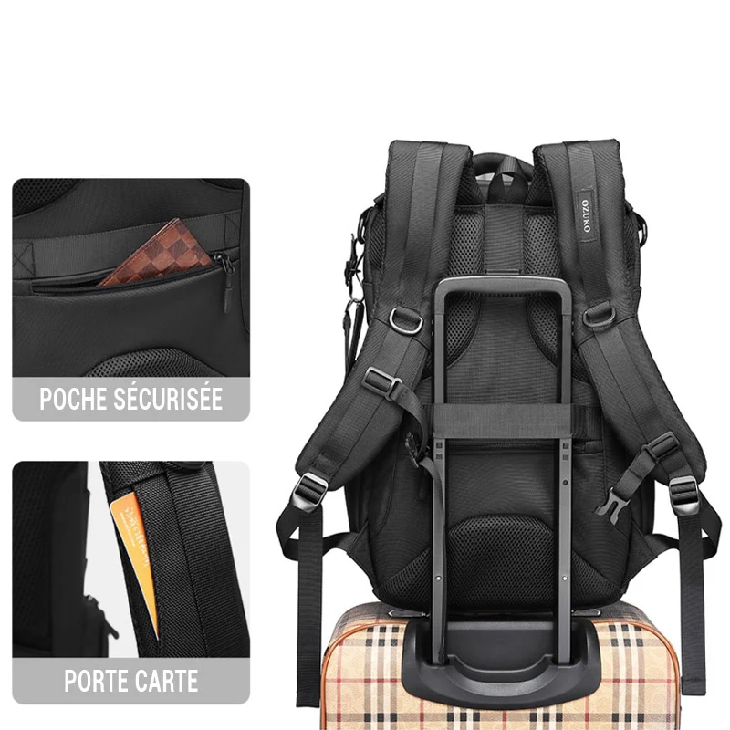 Ozuko sac à dos de voyage femme