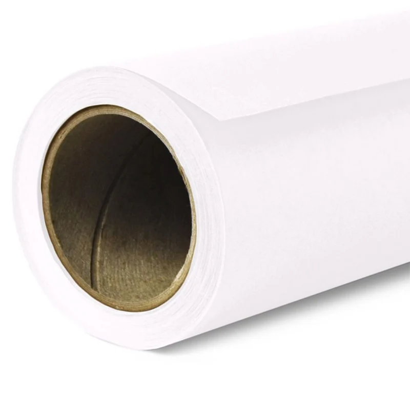 Rouleau de papier 107po x 36pi Blanc Pure