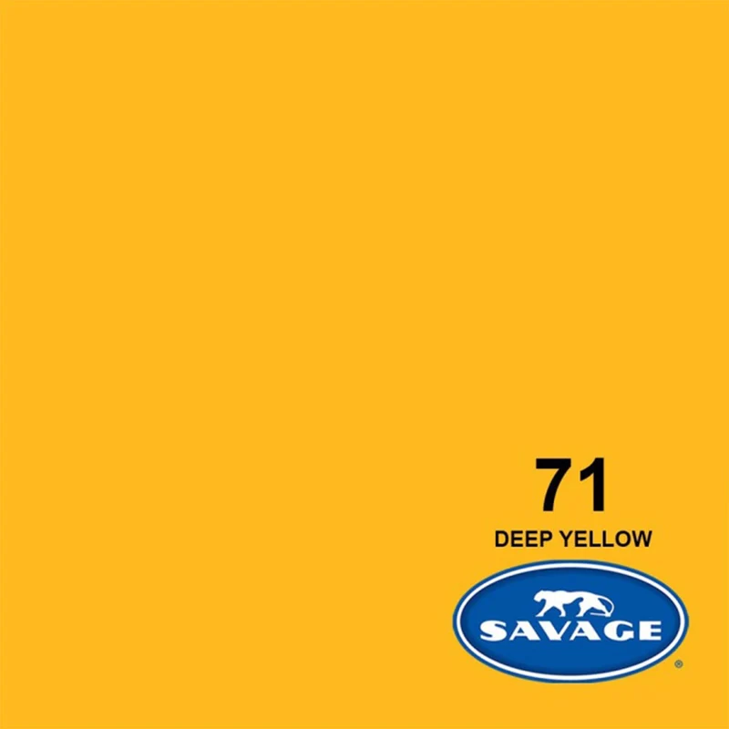Rouleau de papier 107po x 36pi Jaune Profond