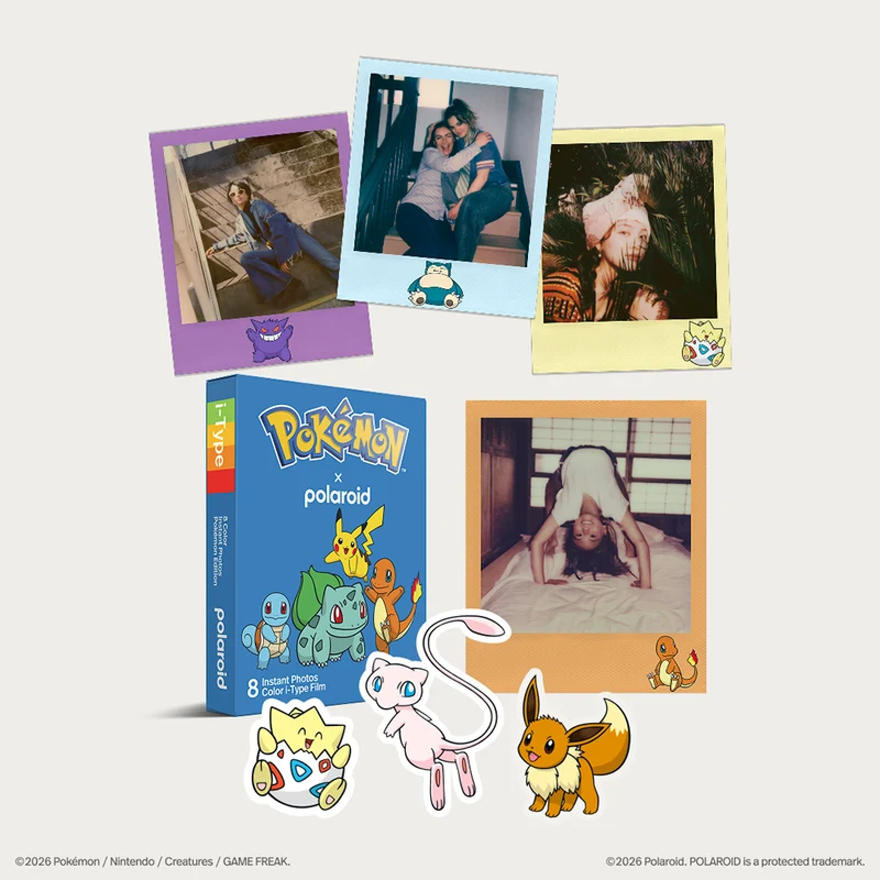 Film Instantané i-Type Édition Pokemon (8 Poses)
