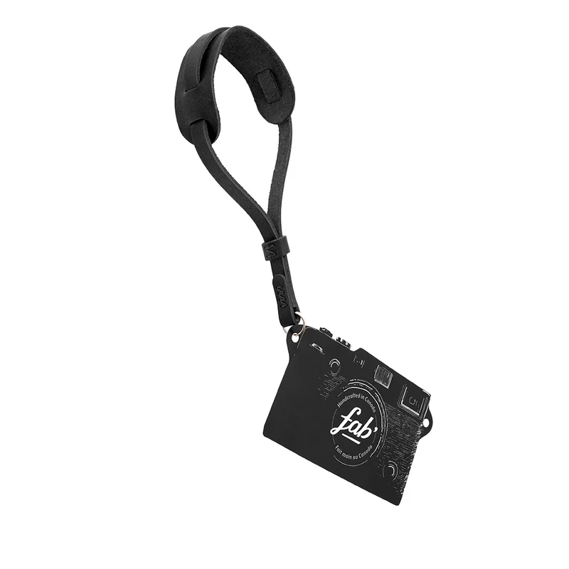 Courroie F2.8 Mark II poignet avec coussin (Cuir Noir)