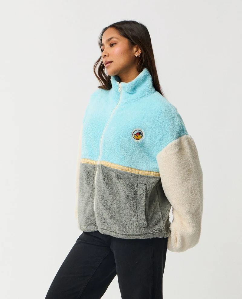 Surf Revival Heritage Zip Through Polar Fleece