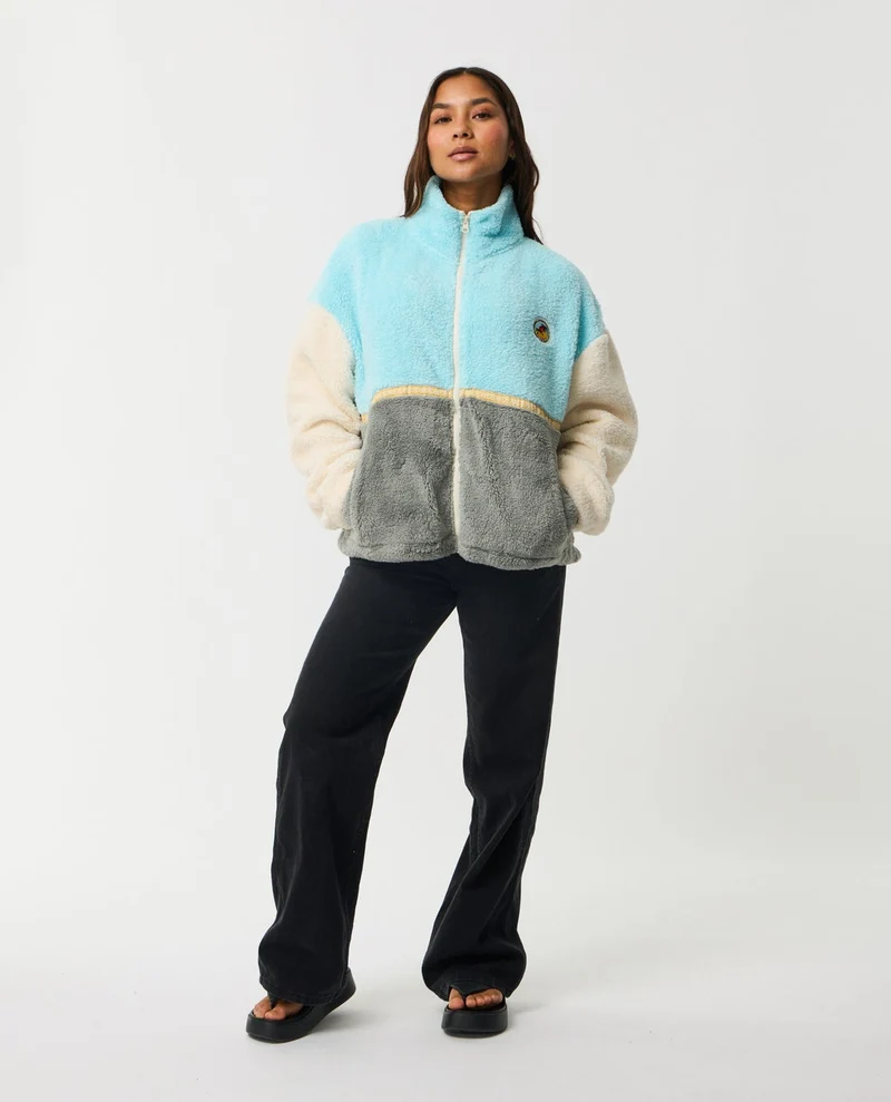 Surf Revival Heritage Zip Through Polar Fleece