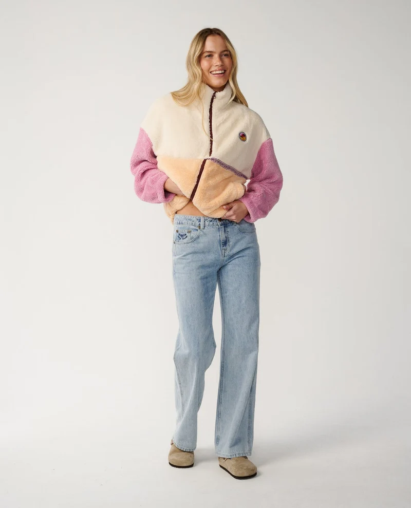 Surf Revival Heritage Zip Through Polar Fleece