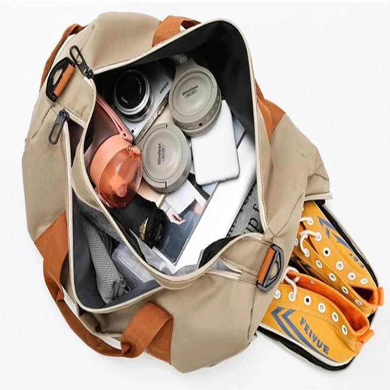 Sac Polochon Voyage Tendance | Compartiment Chaussures Indépendant