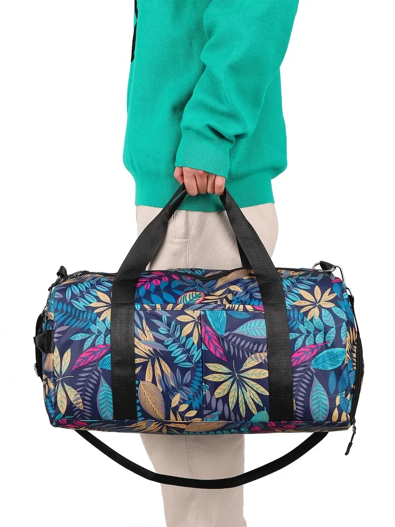 Sac Polochon Femme Fleuri | Grande Capacité Voyage