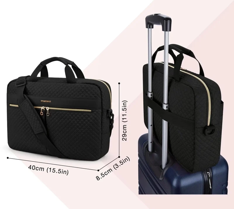Sac Ordinateur Femme | Multi-Compartiments Polyester Pratique