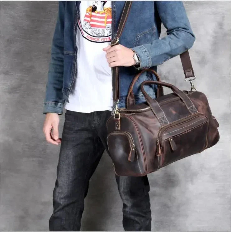 Sac en Cuir pour Homme | Cuir Véritable Vintage