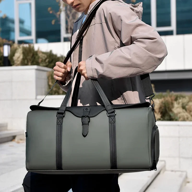Sac de Voyage Weekend Homme | Compartiment Chaussures Imperméable
