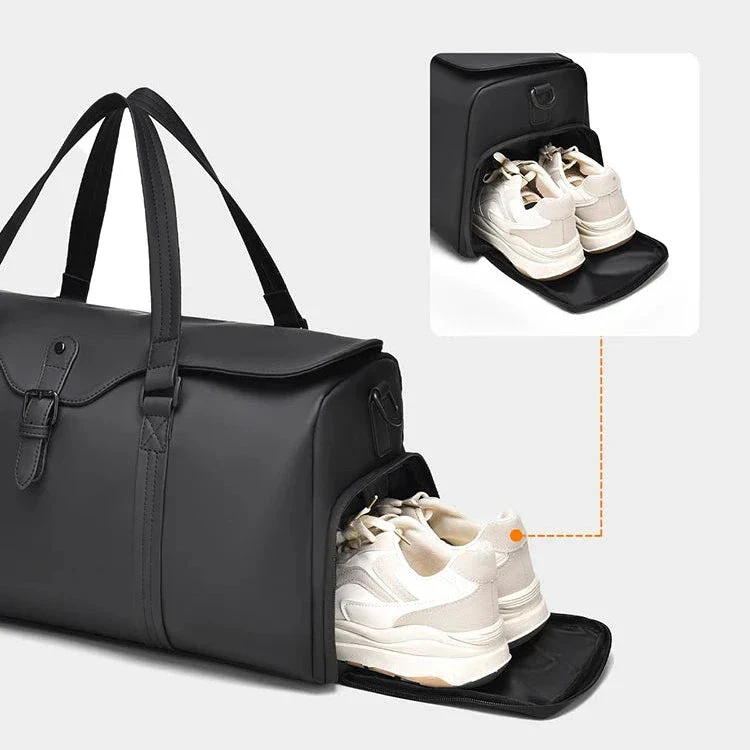 Sac de Voyage Weekend Homme | Compartiment Chaussures Imperméable
