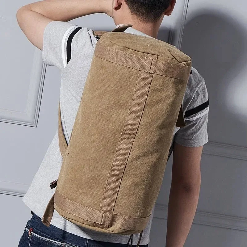 Sac de Voyage Vintage | Canvas Résistant Multi-Compartiments