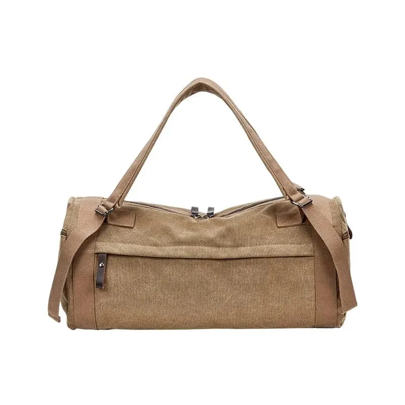 Sac de Voyage Vintage | Canvas Résistant Multi-Compartiments