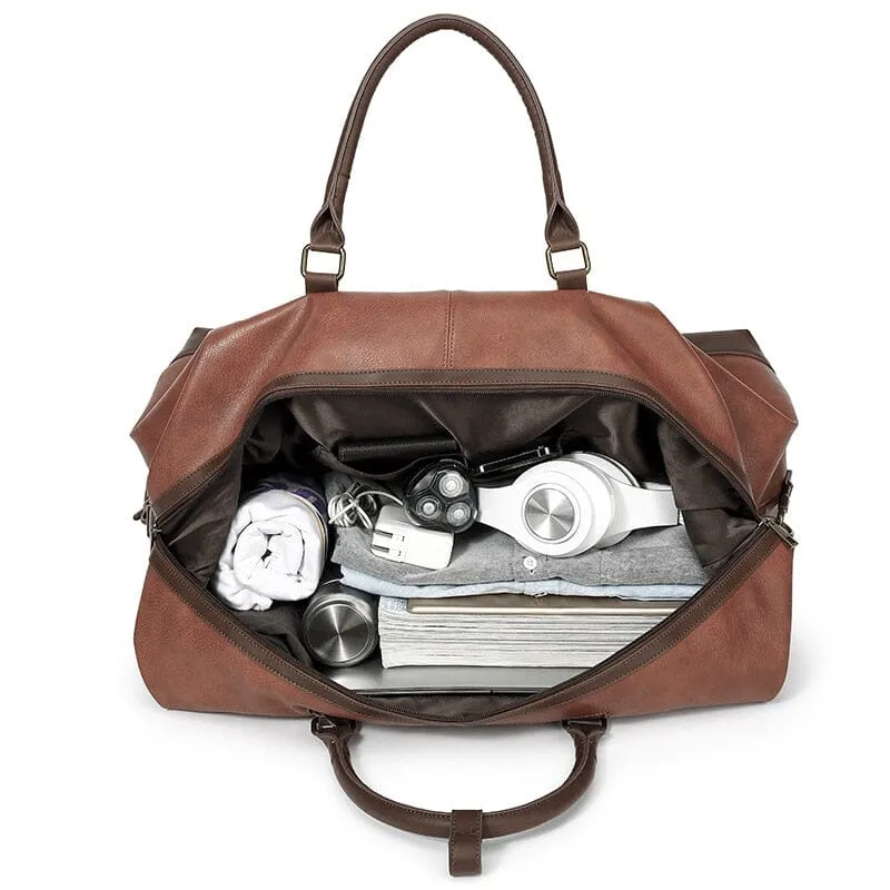 Sac de Voyage Vintage Homme | Grand Format Polyvalent