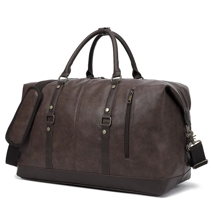 Sac de Voyage Vintage Homme | Grand Format Polyvalent
