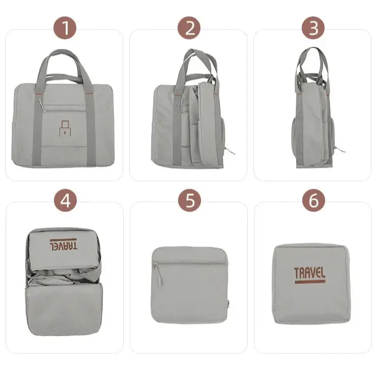 Sac de Voyage Pliable Ultra-Léger | Nylon Encastrable Valise