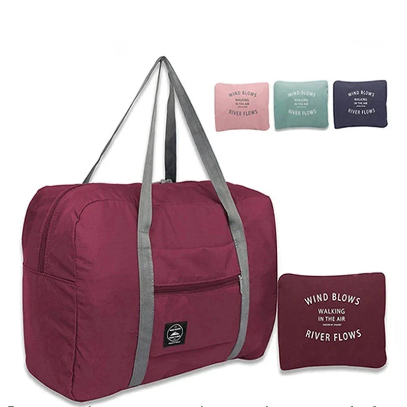 Sac de Voyage Pliable Léger | Nylon Compact et Résistant