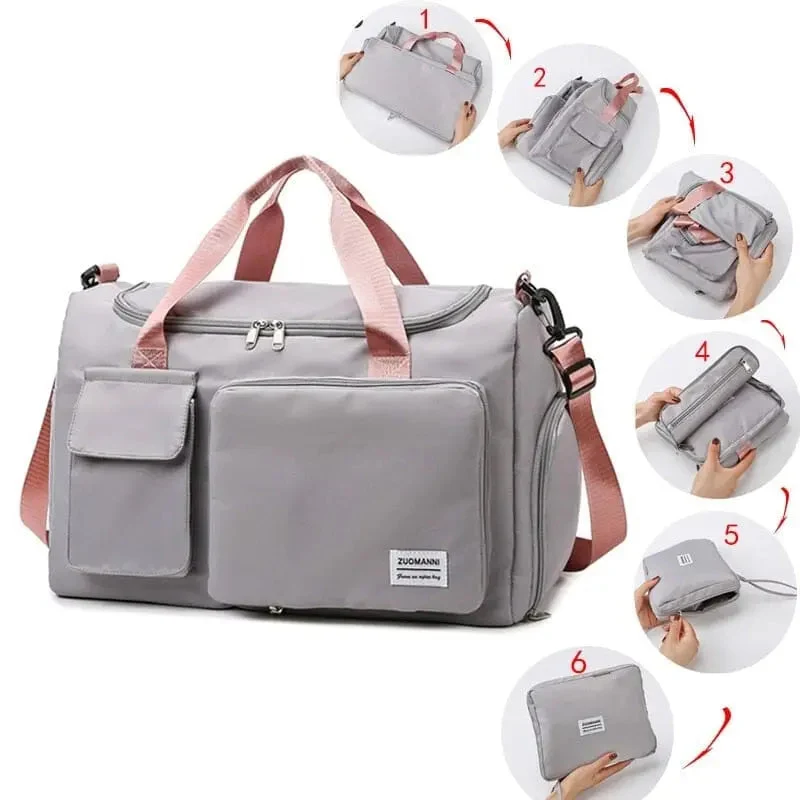 Sac de Voyage Pliable Femme | Tissu Oxford Pratique